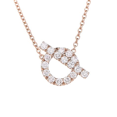 finesse necklace hermes|18k diamond finesse necklace.